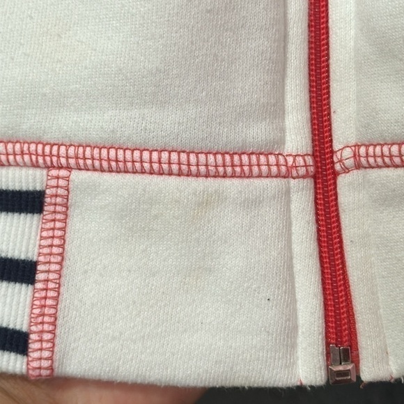 MADE FOR LIFE Women’s Striped Hoodie Size PM - Picture 5 of 5